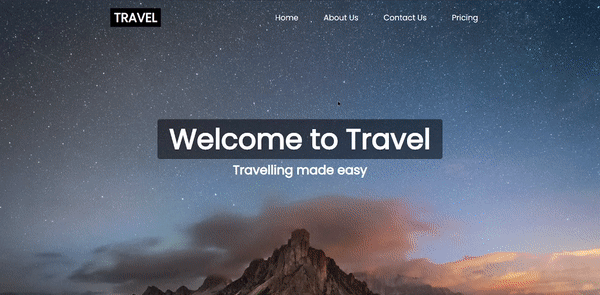 Traveling App Design Project